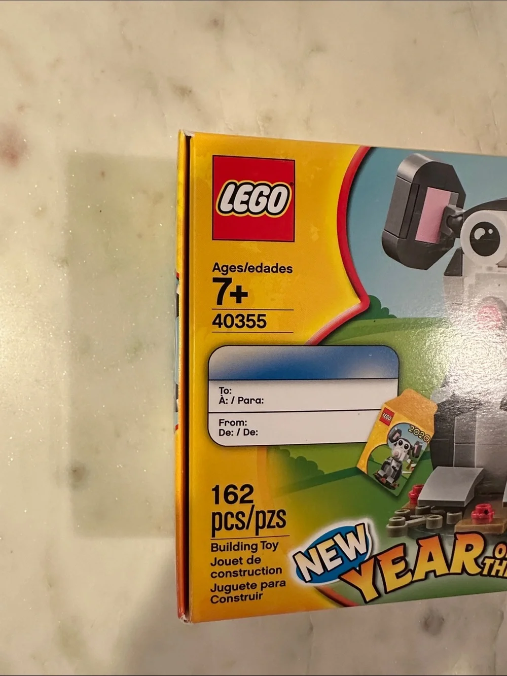 LEGO 40355  Grey and Pink New Year of the Rat Building Toy 162pcs New